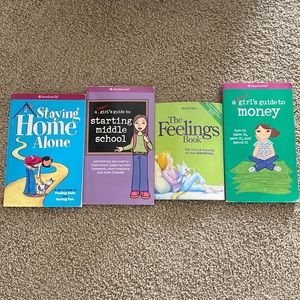 American girl middle school prep books